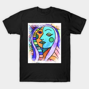 lady cubism T-Shirt